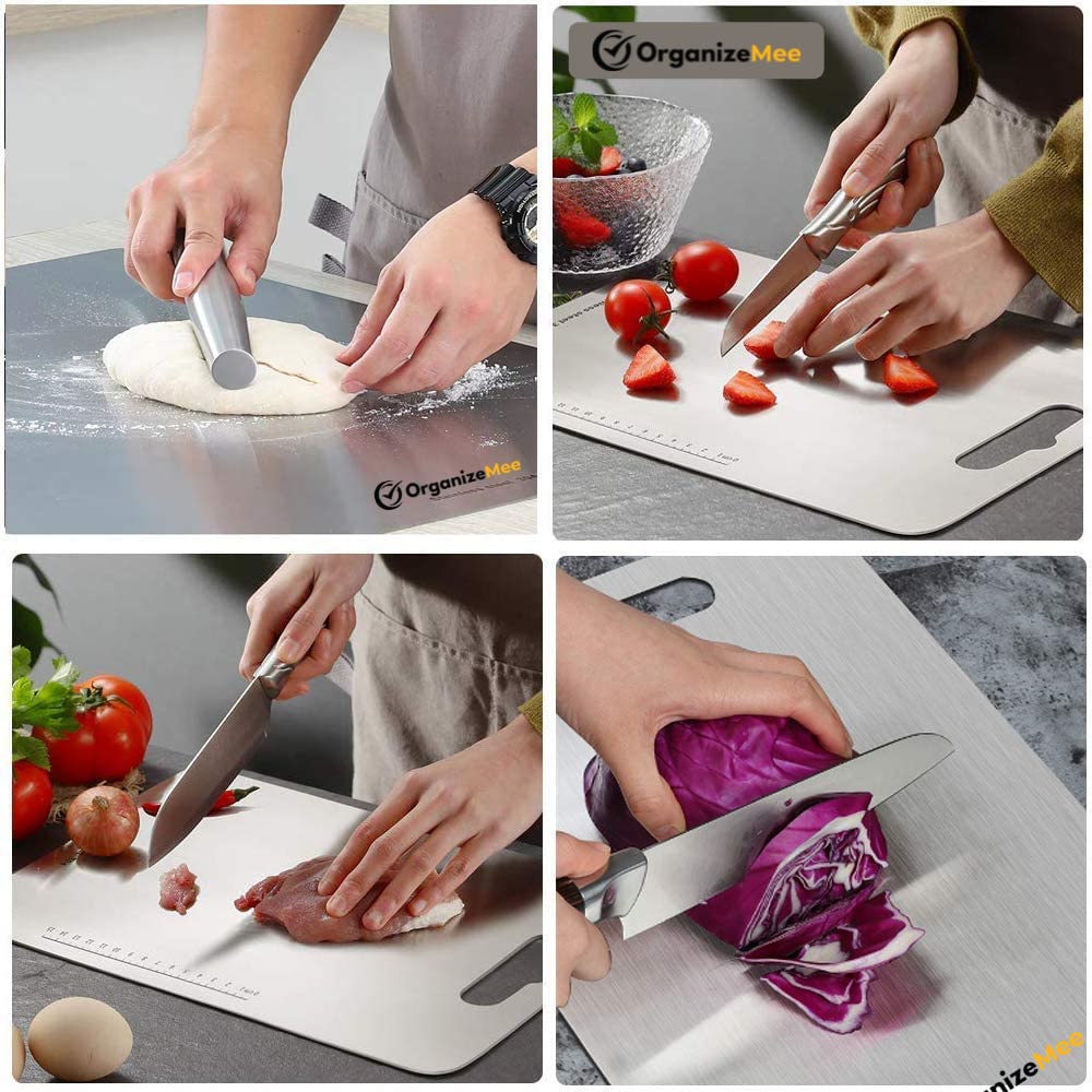 Premium Stainless Steel Cutting Board TM